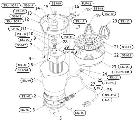 şampiyon juicer parts